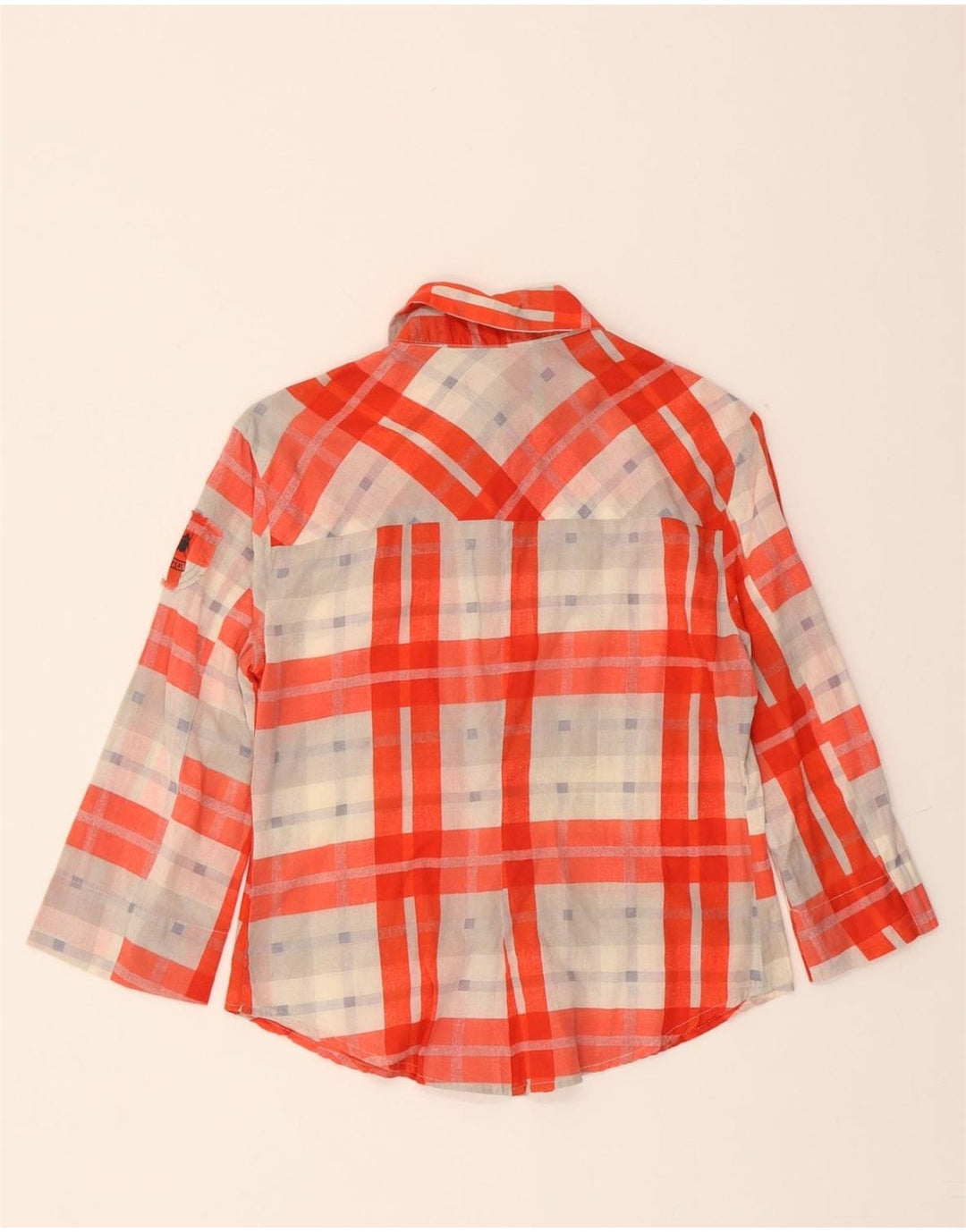 DIESEL Boys Shirt 10-11 Years Large  Red Check Cotton Vintage Diesel and Second-Hand Diesel from Messina Hembry 