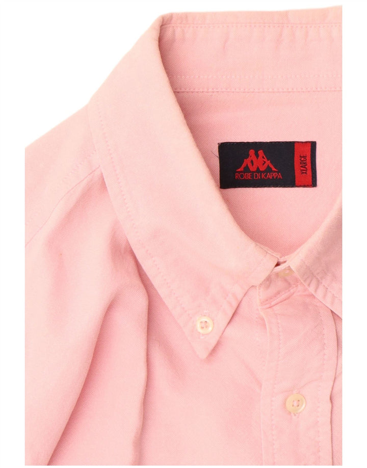 Kappa Chemise Homme XL Rose Coton