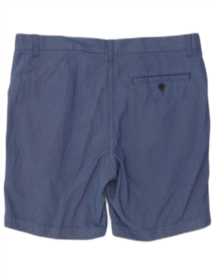 Marks & Spencer Short Chino Homme W34 Grand Bleu Coton