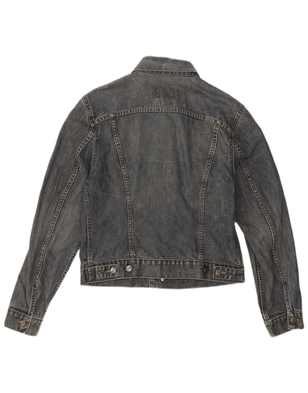 Gas Veste en jean courte pour femme UK 14 Bleu moyen Coton