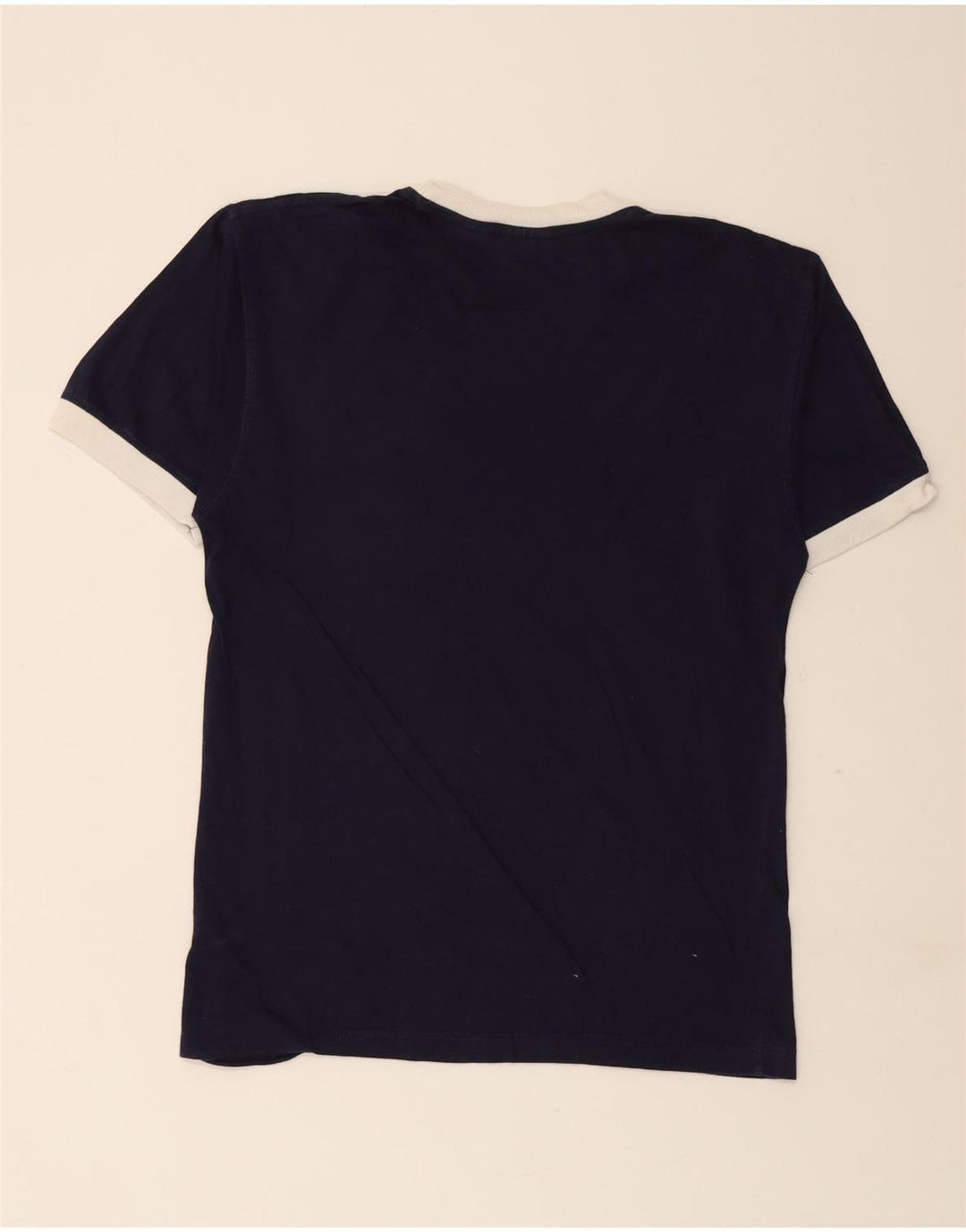 FILA T-Shirt Graphique Homme Bleu Marine Moyen Coton