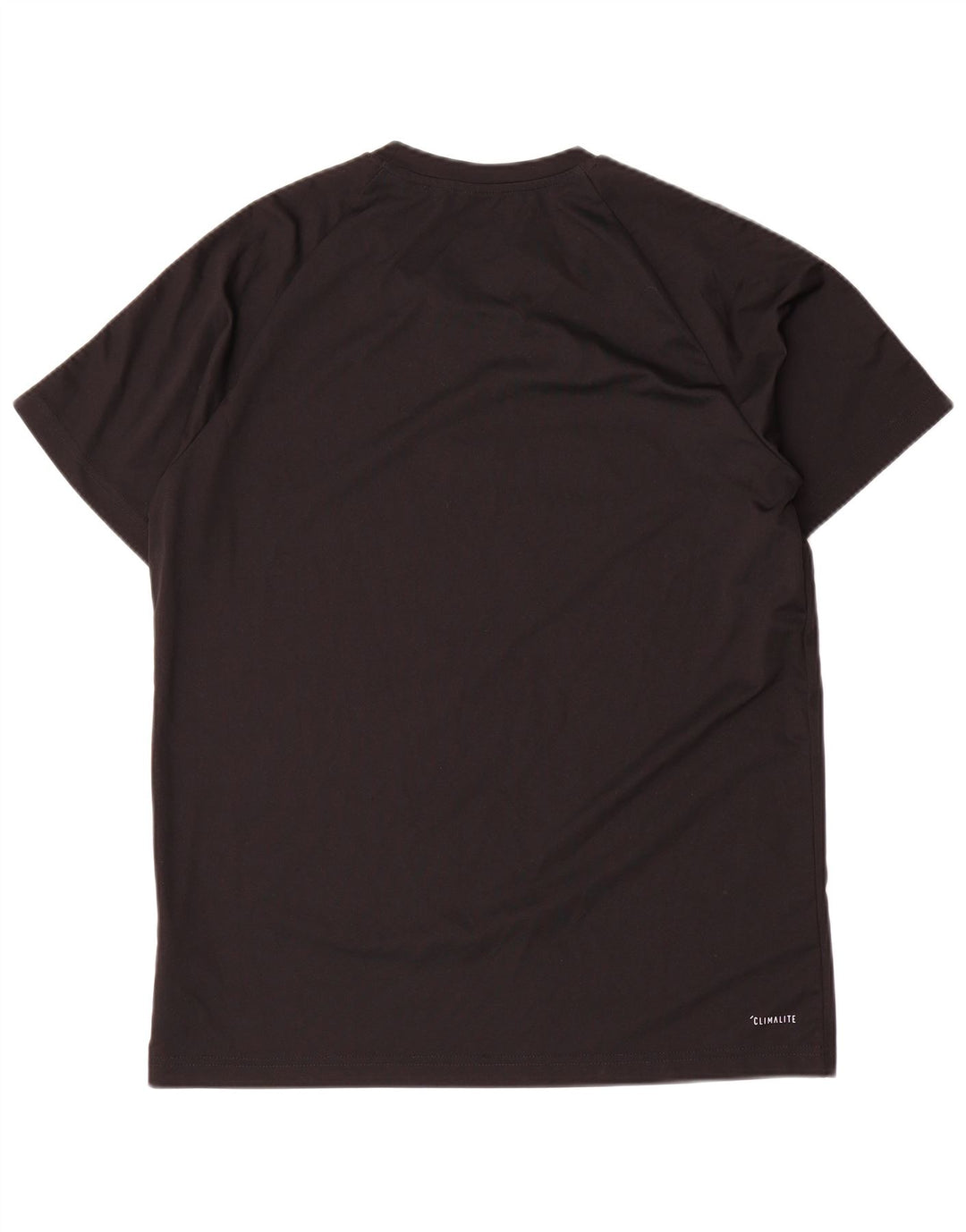 Adidas Hommes Climalite T-Shirt Haut Grand Noir Polyester