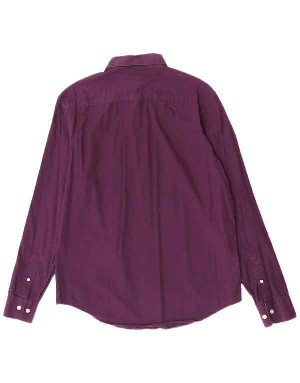Penguin Chemise Slim Heritage Homme Violet Grand Coton Vichy