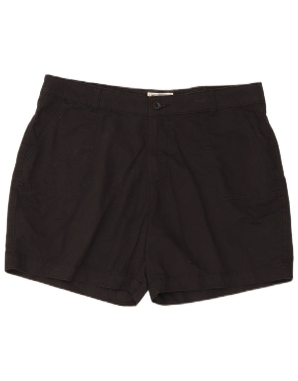 Mountain Warehouse Short Chino Regular pour Femme UK 14 Large W35 Coton Noir