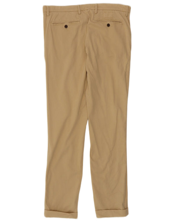 Fred Perry Pantalon Chino Slim Homme W34 L30 Coton Beige