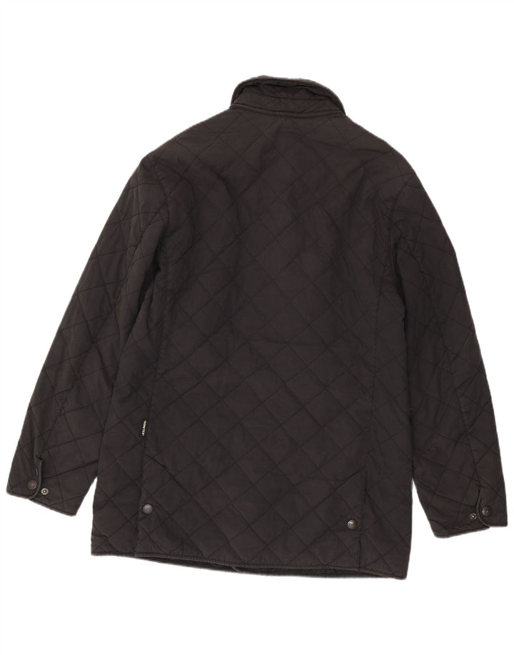 Barbour Veste matelassée pour homme UK 38 Medium Noir