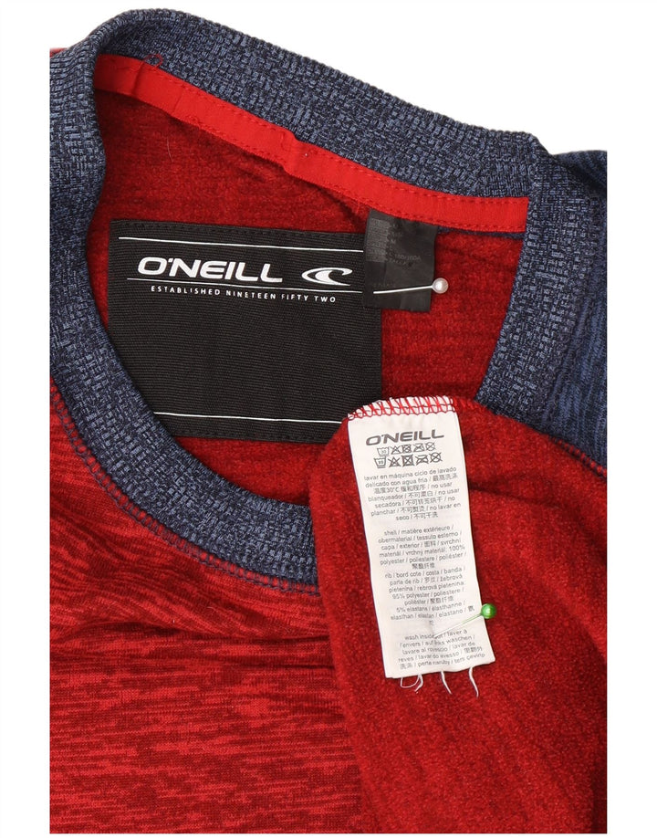 O'Neill Haut Homme Manches Longues Rouge Moyen Colorblock Polyester