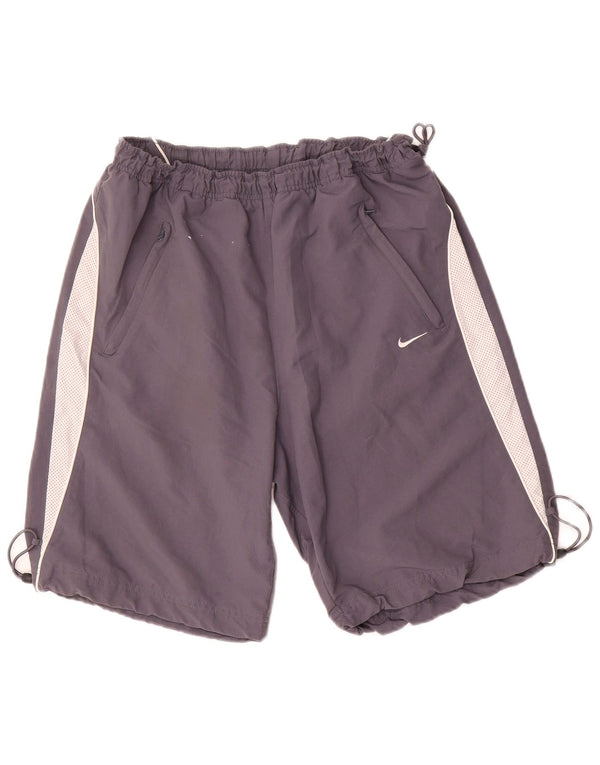 Nike Homme Short de Sport XL Gris Colorblock