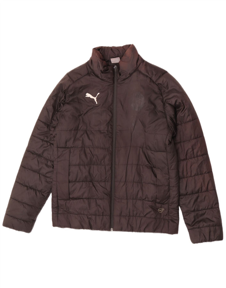 Puma Veste rembourrée pour homme UK 36 Small Noir Polyester