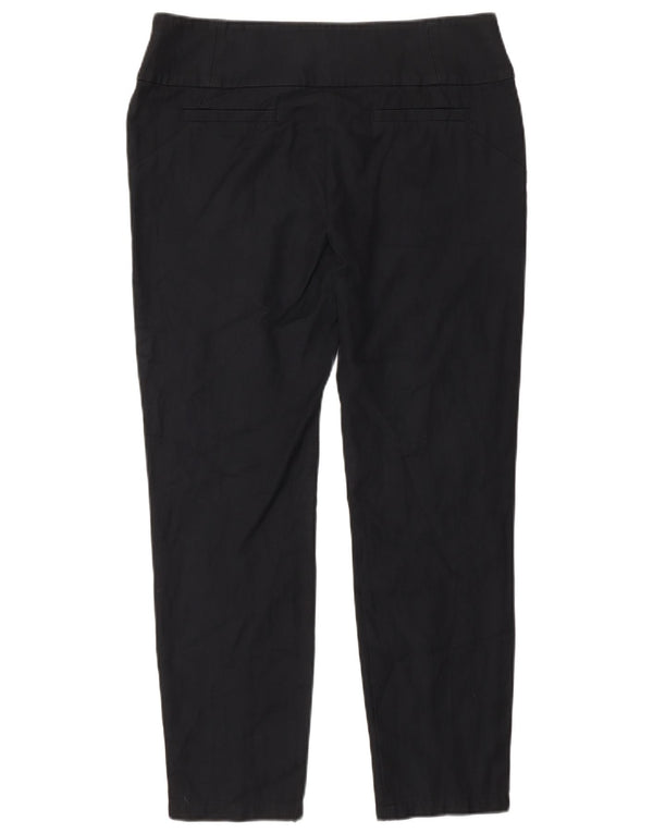 Max & Co. Pantalon Chino Skinny Femme UK 12 Moyen W30 L27 Coton Noir