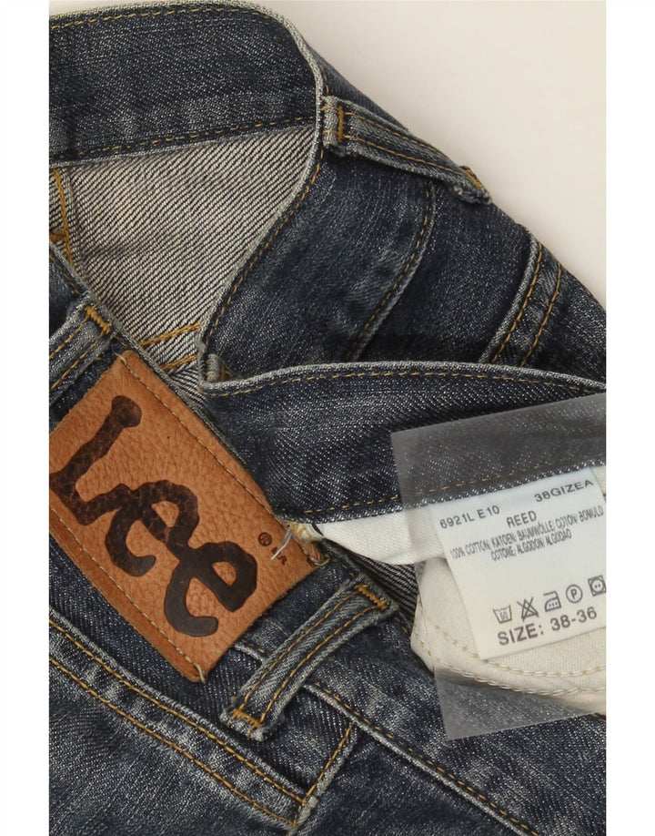 Lee Jean Droit REED W38 L32 Homme Bleu Coton