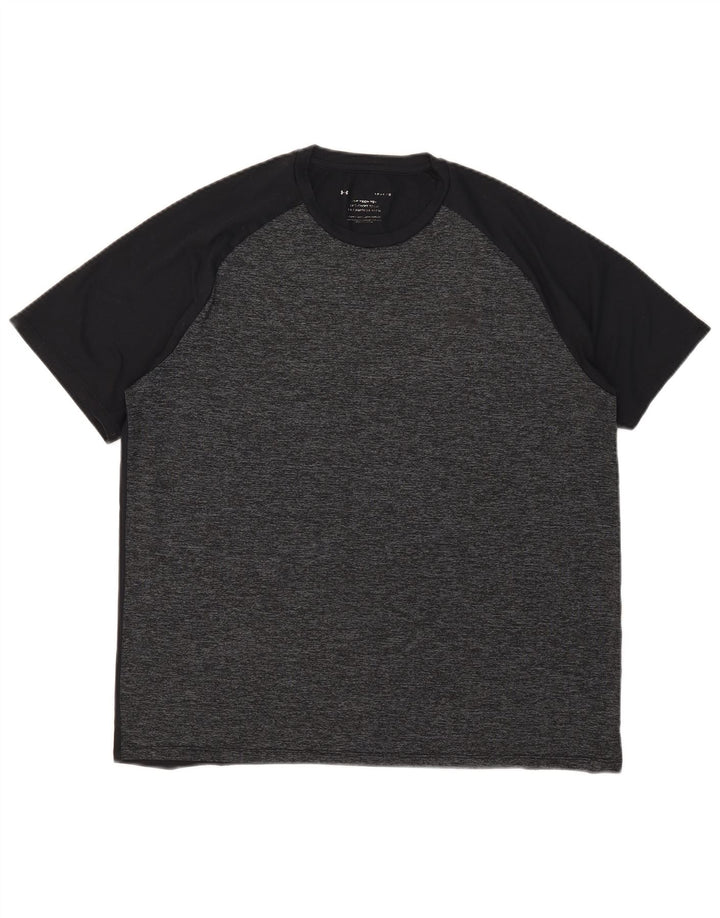 Under Armour T-Shirt Homme Haut Large Noir Moucheté