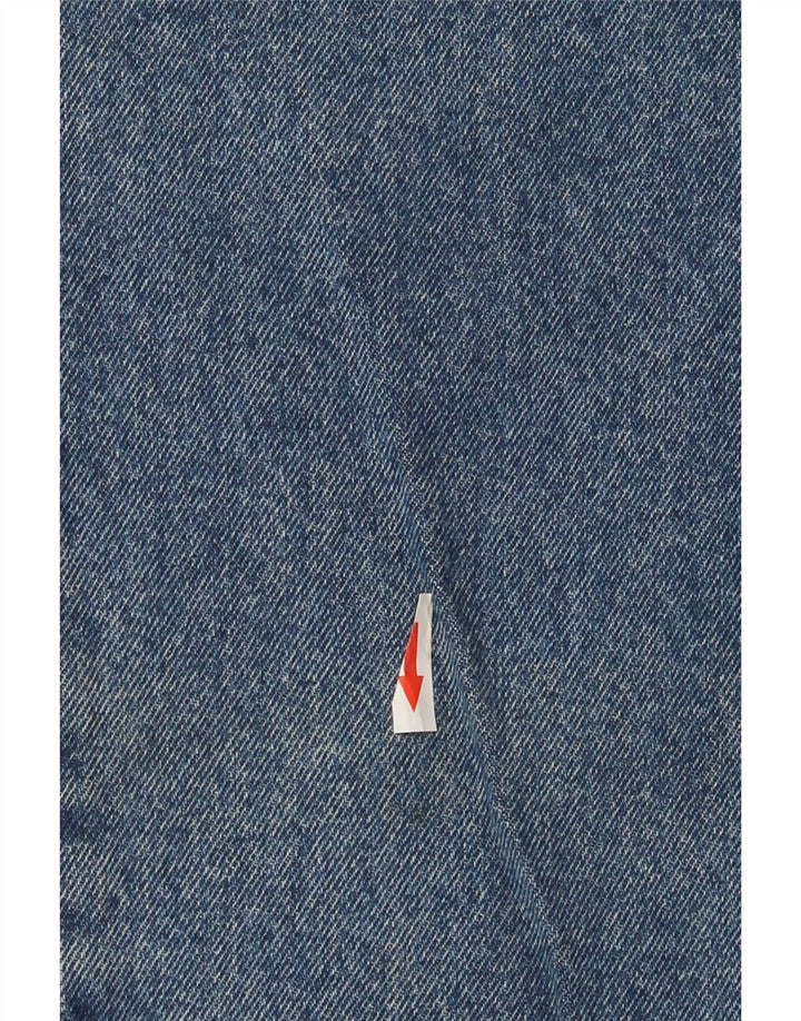 Trussardi Jean Droit W34 L31 Bleu Coton Homme