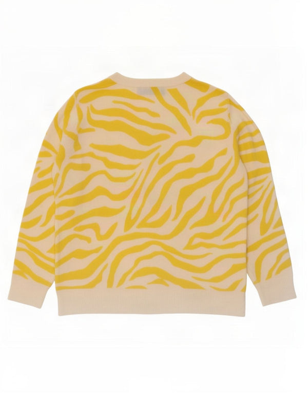 Marks & Spencer Pull col bateau pour femme UK 16 Large Jaune