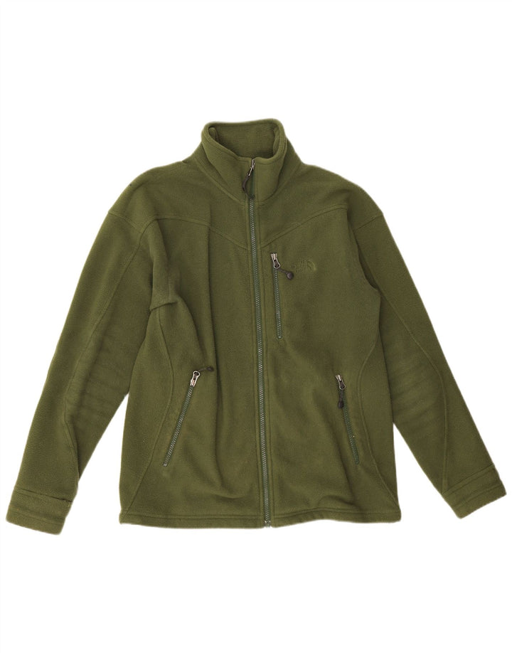 The North Face Veste polaire pour homme UK 36 Small Vert Polyester