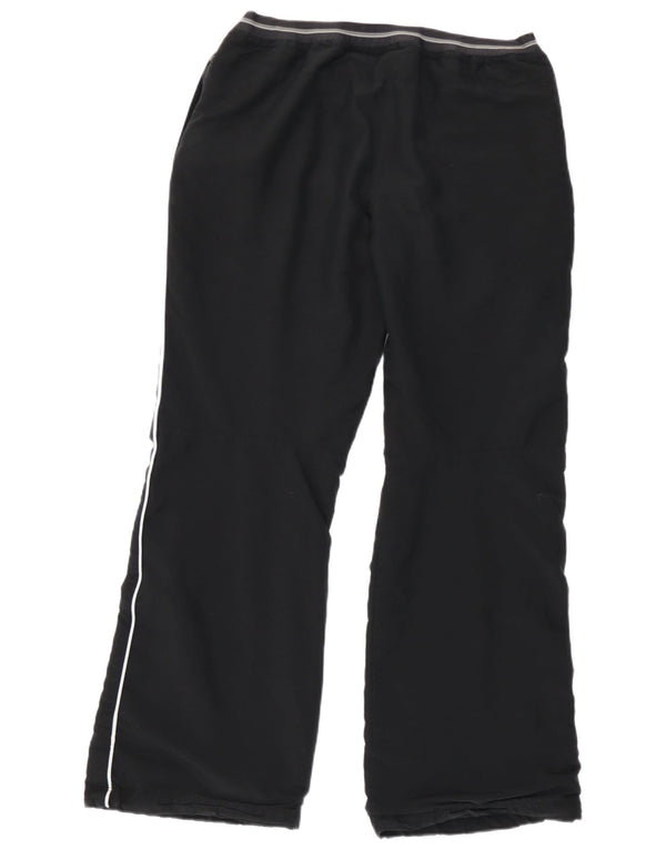 Pantalon de survêtement Nike Femme UK 14/16 Large Noir Polyester