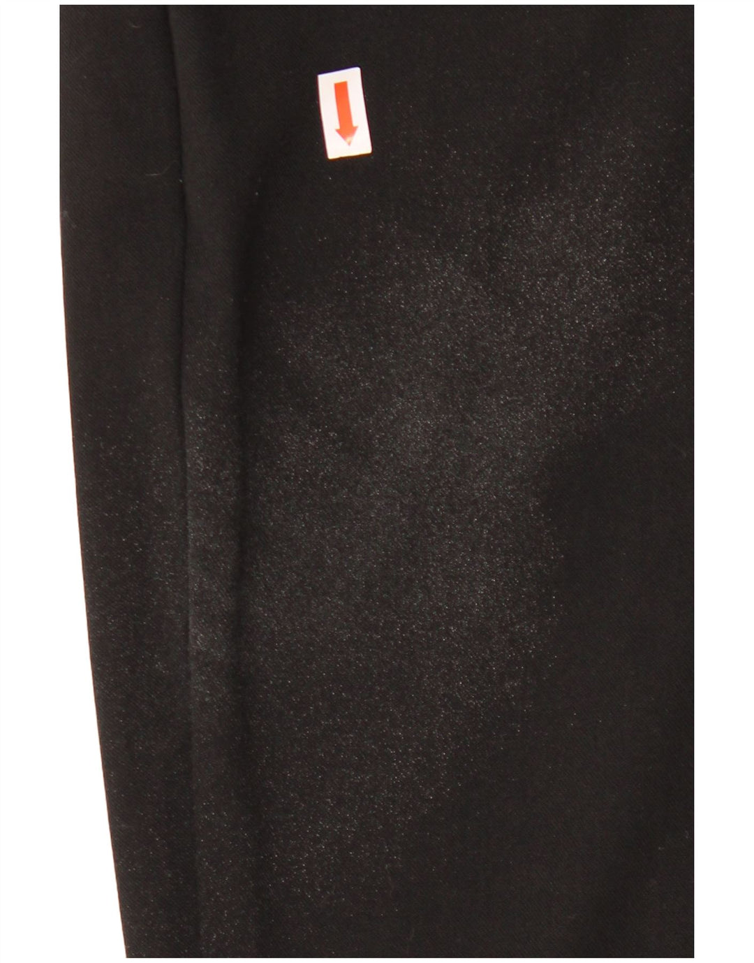 Trussardi Pantalon décontracté droit IT 50 Large W32 L34 Noir Polyester