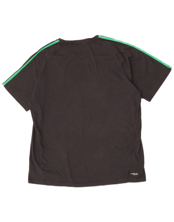 Adidas Climalite T-Shirt Top 2XL Gris Coton