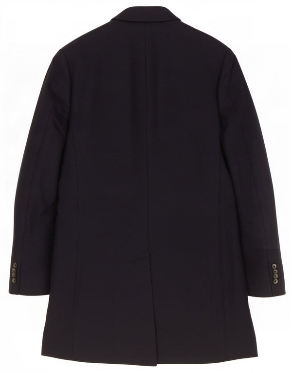 Paul Smith Manteau surdimensionné pour femme UK 10 Small Bleu marine