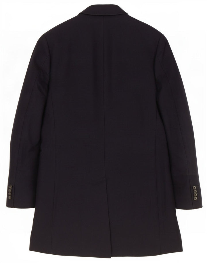 Paul Smith Manteau surdimensionné pour femme UK 10 Small Bleu marine
