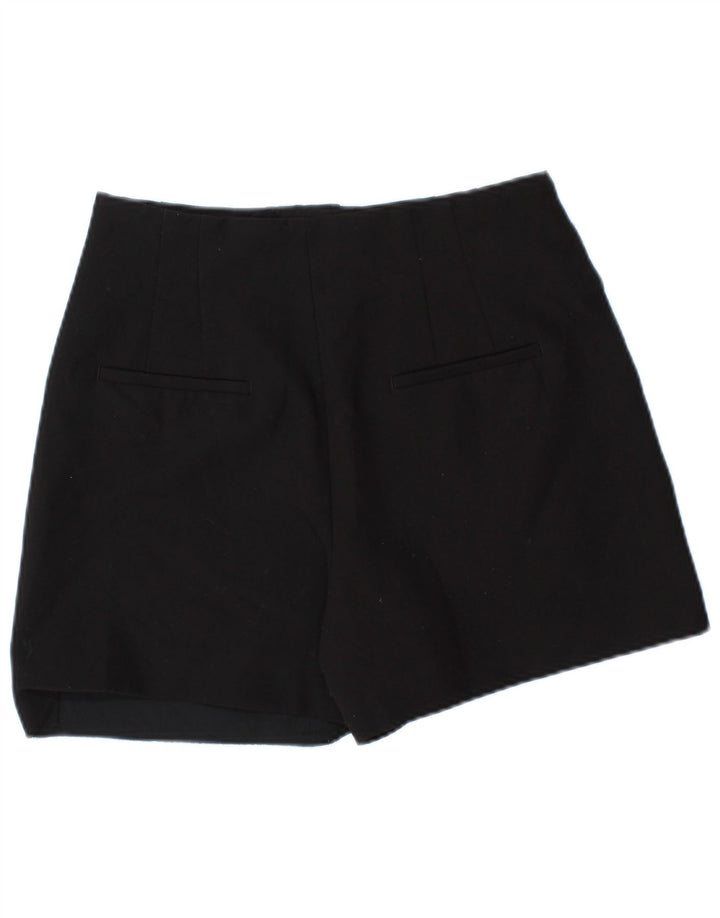 Zara Short Chino Femme Moyen W28 Noir Polyester
