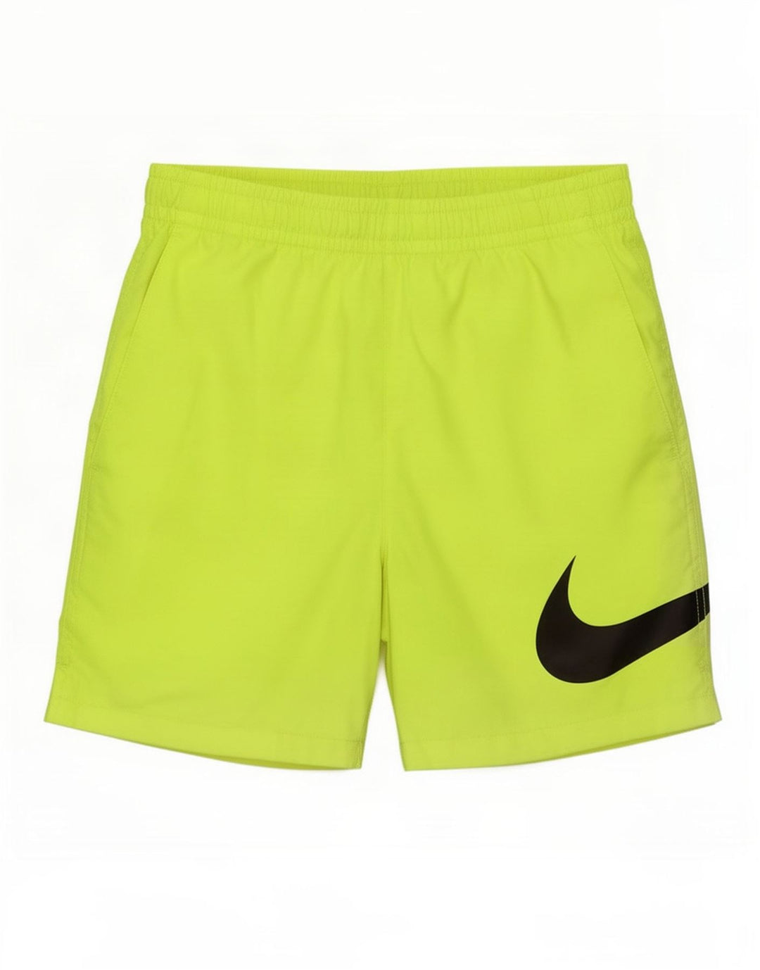 Nike Short de sport graphique pour homme XS Jaune Polyester