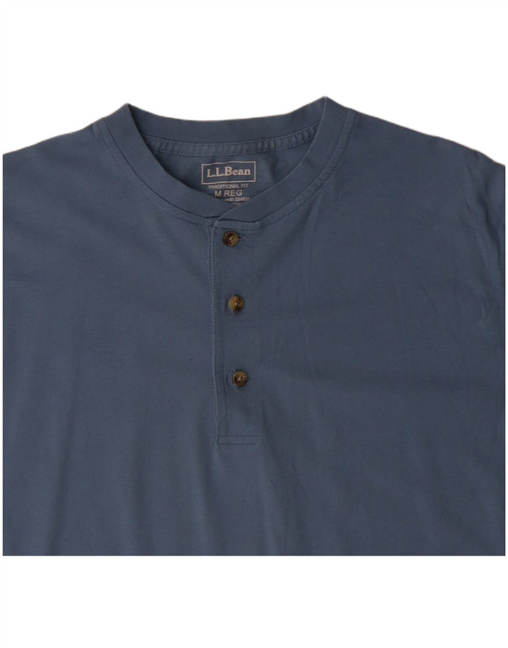 L.L.BEAN T-shirt coupe traditionnelle pour homme en coton bleu moyen