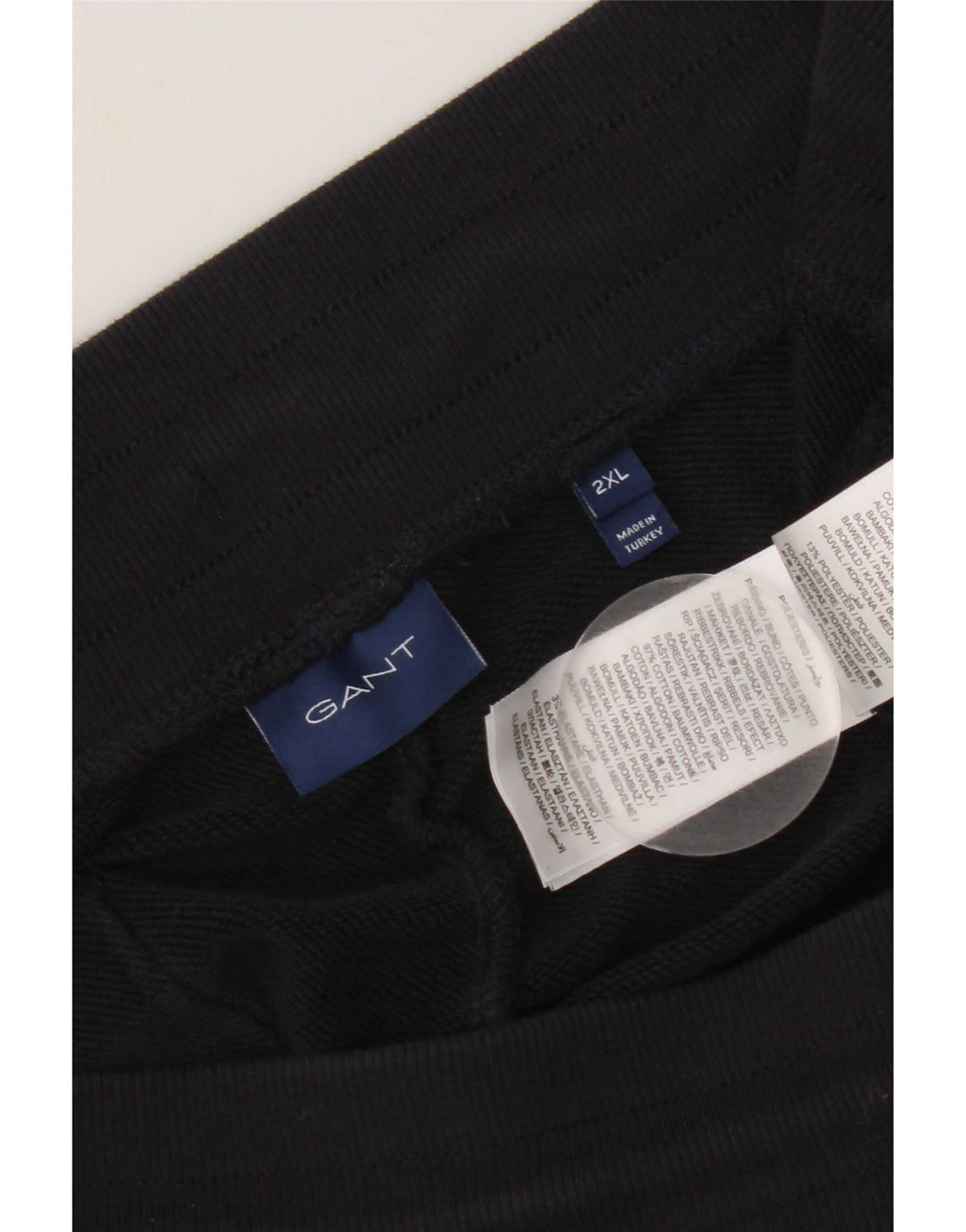Gant Short de Sport Homme 2XL Bleu Marine Coton