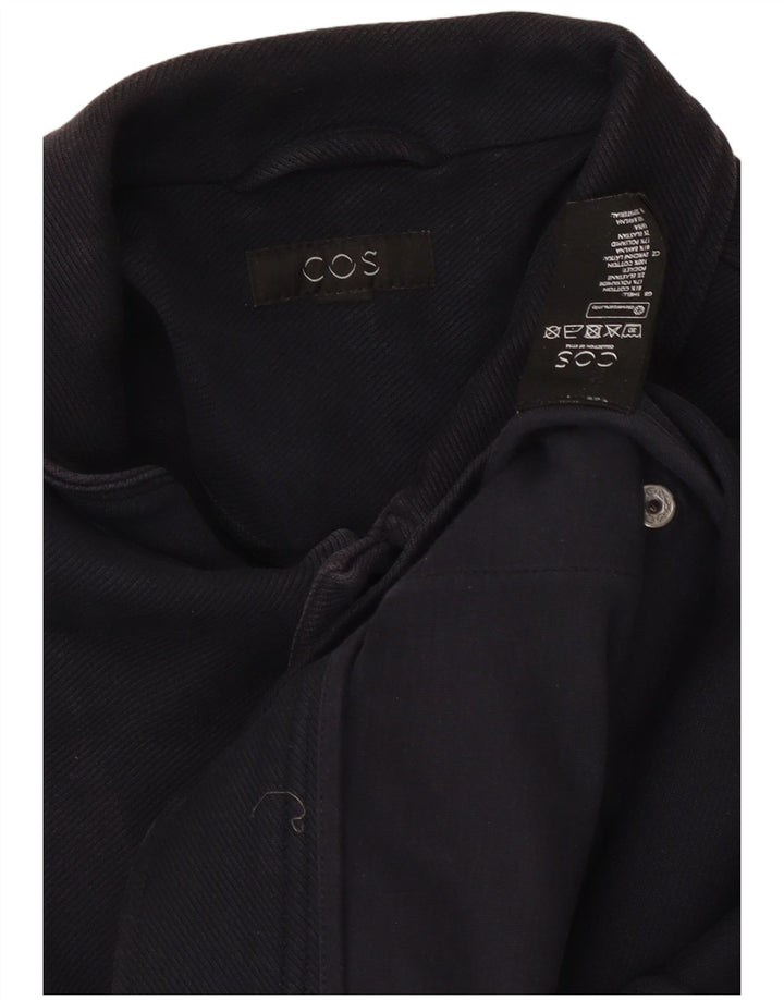 Cos Veste utilitaire pour homme UK 36 Petit coton bleu marine