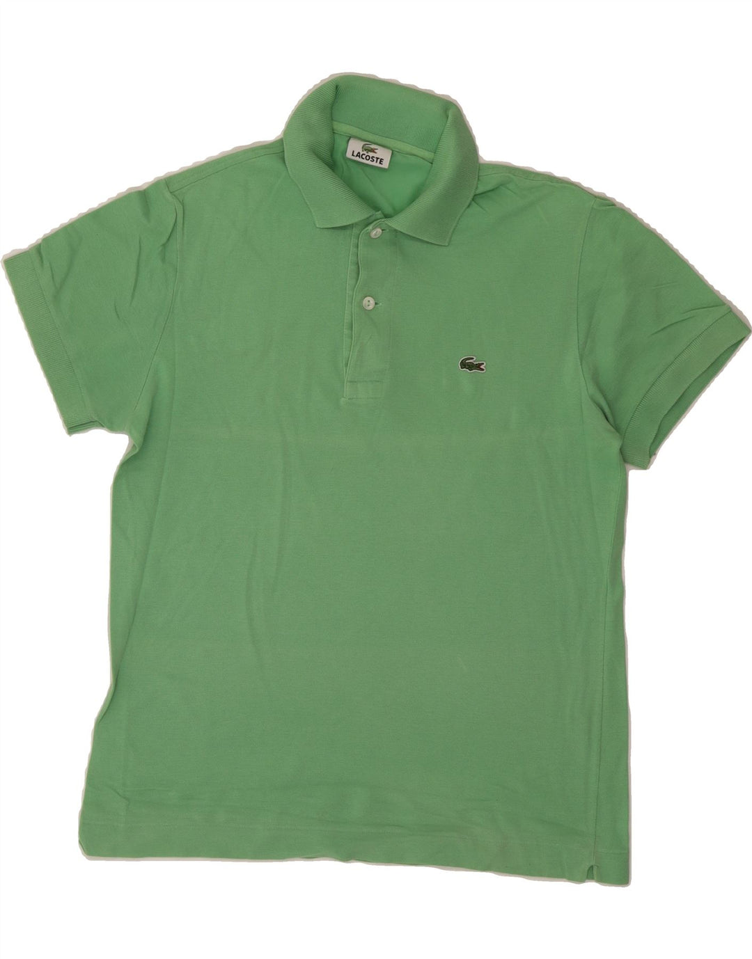 LACOSTE Mens Polo Shirt Size 3 Small Green Vintage Lacoste and Second-Hand Lacoste from Messina Hembry 