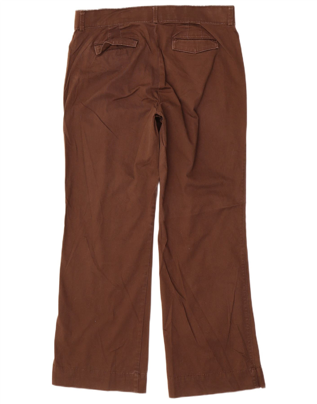 DOCKERS Pantalon droit décontracté pour femme US 10 Large W34 L29 Coton marron