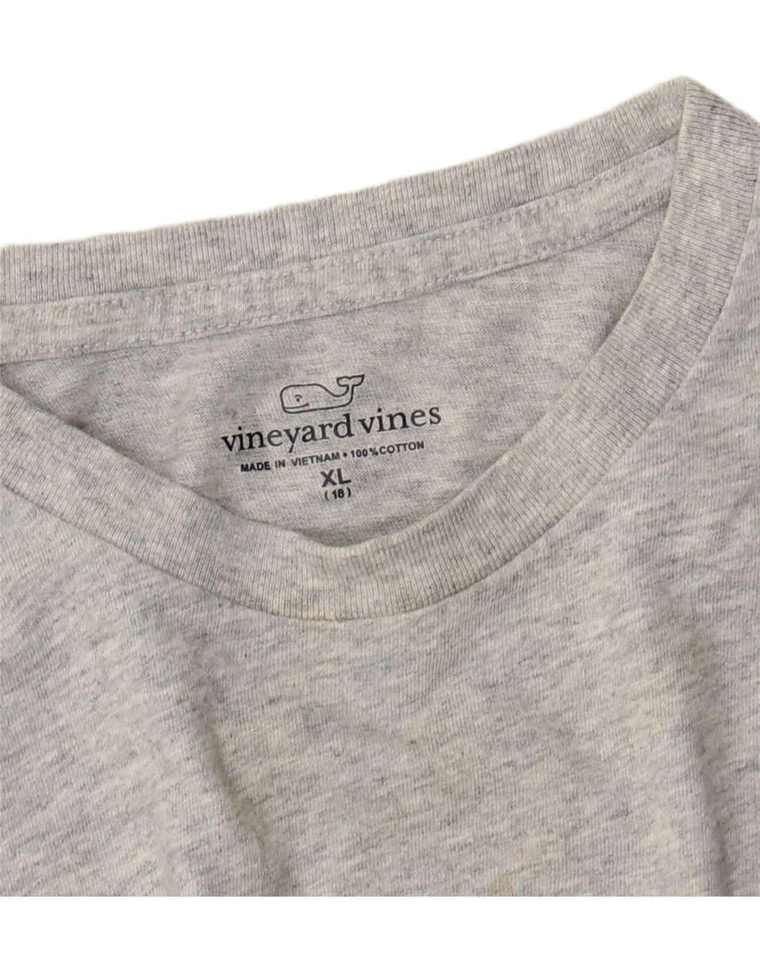 VINEYARD VINES T-shirt graphique pour garçon 15-16 ans XL Gris Colourblock