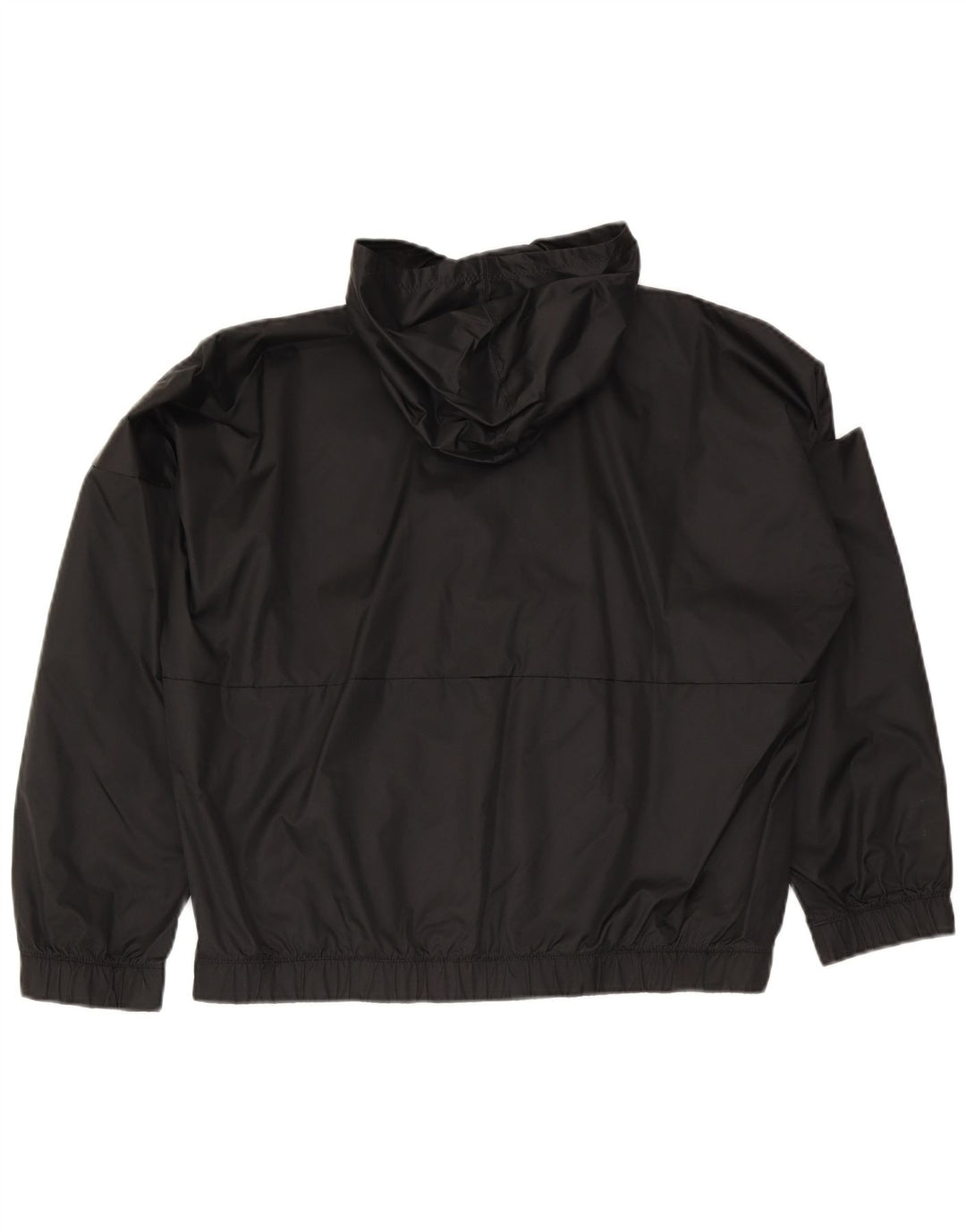 Reebok Veste de survêtement surdimensionnée à capuche pour femme UK 16/18 Large Noir