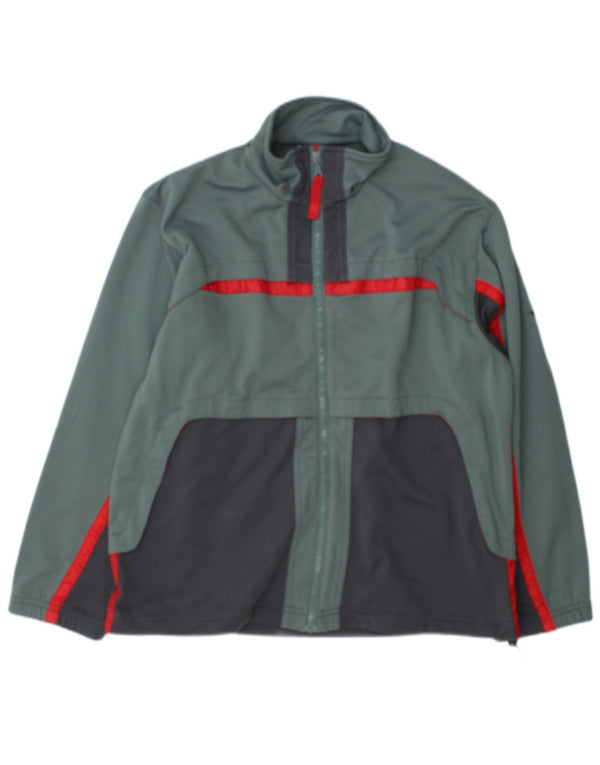Diadora Veste de Survêtement Garçon 14-15 Ans Vert Colorblock Polyester