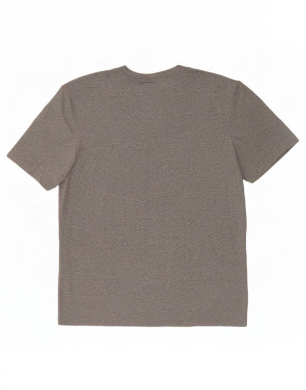 Adidas T-Shirt Homme Gris Moyen Coton