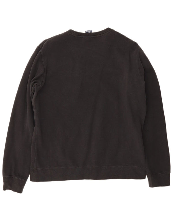 Nike Womens Sweatshirt Jumper UK 14 Grand Noir Coton Sports
