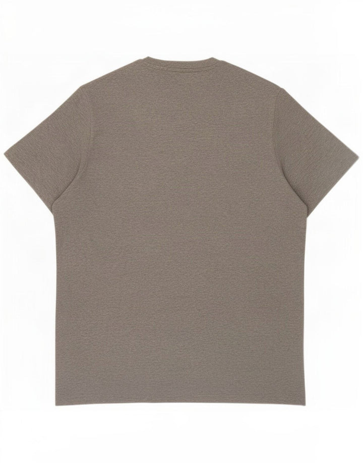 Weird Fish T-Shirt Homme Haut Large Gris Coton