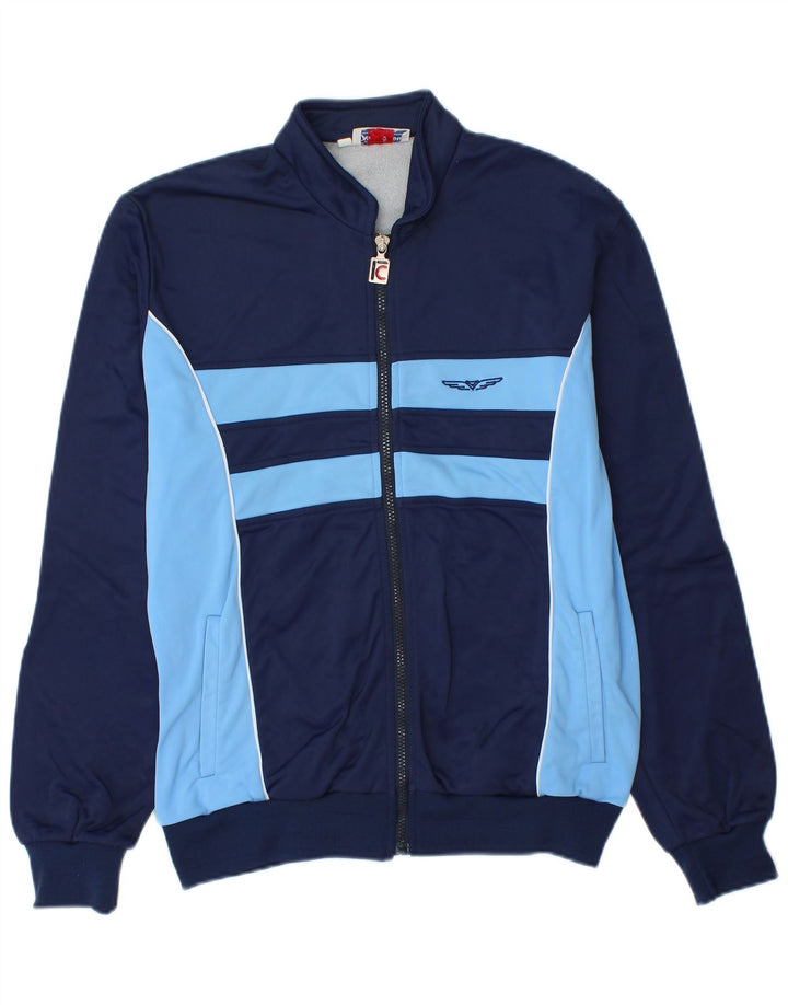 CAMPAGNOLO Veste de Survêtement Homme IT 48 Bleu Marine Moyen Colourblock