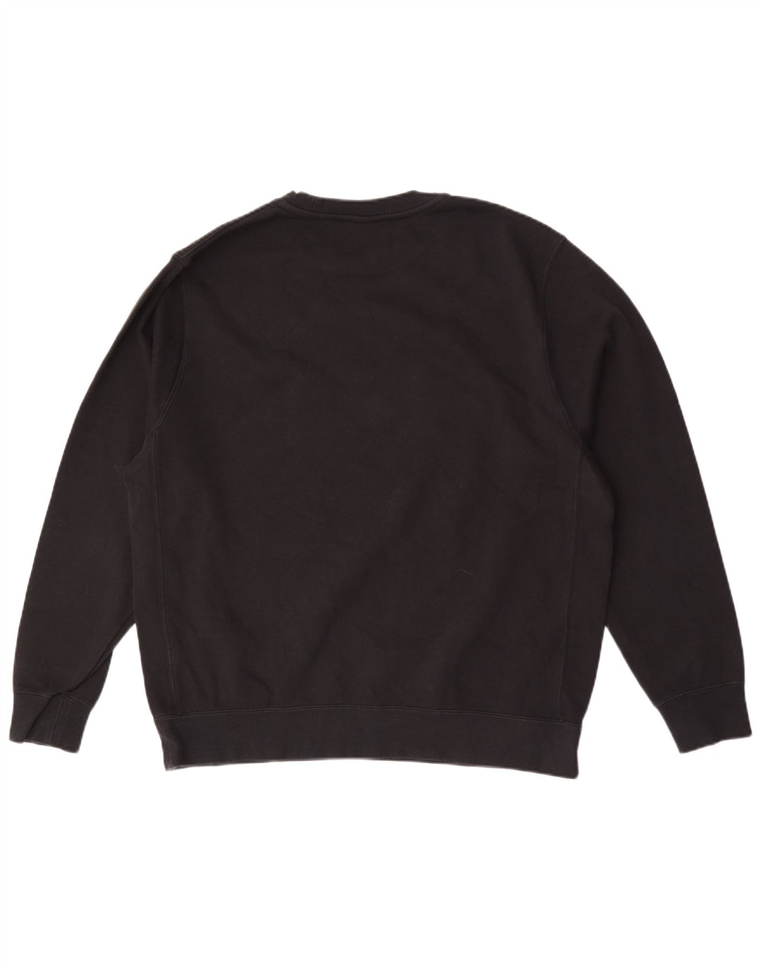 Nike Sweat-shirt pour homme en coton noir Taille L