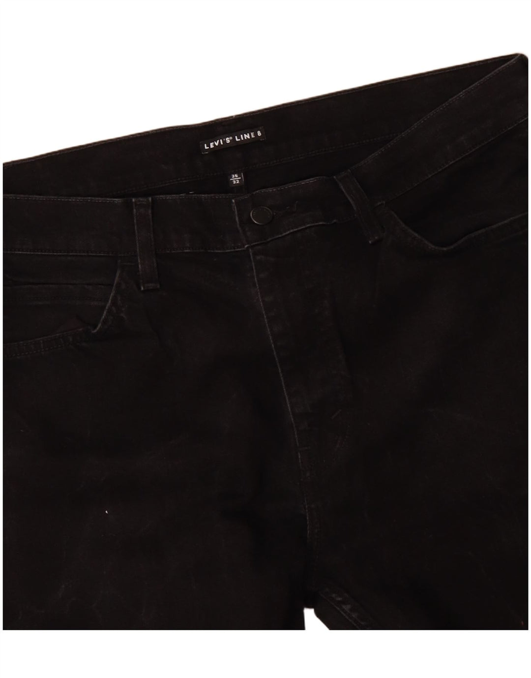 LEVI'S Jean Droit Homme W36 L27 Noir Coton