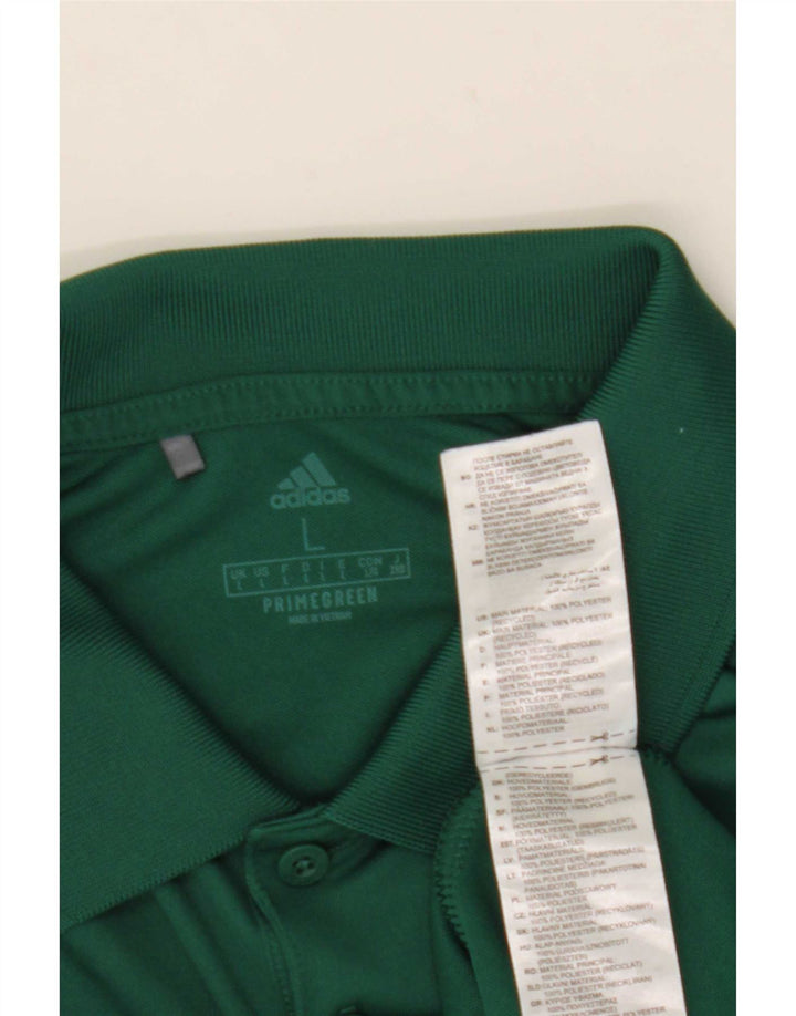 Adidas Polo Homme Grand Vert Polyester