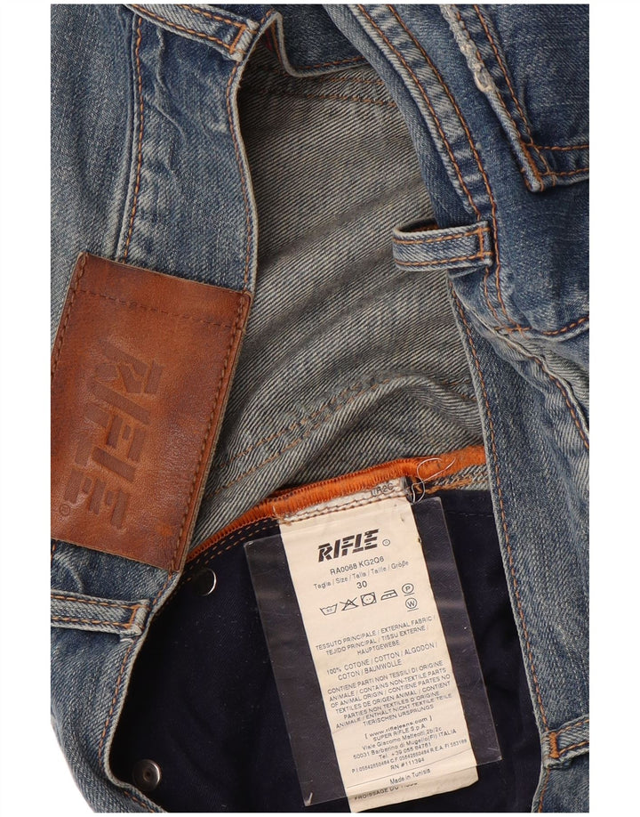 Jean droit Rifle homme W30 L31 bleu coton