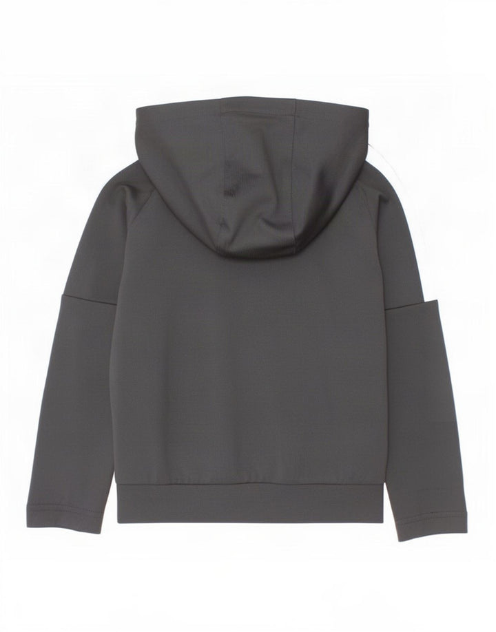Nike Garçons Zip Sweat à capuche 4-5 ans Petit Noir Colourblock Polyester