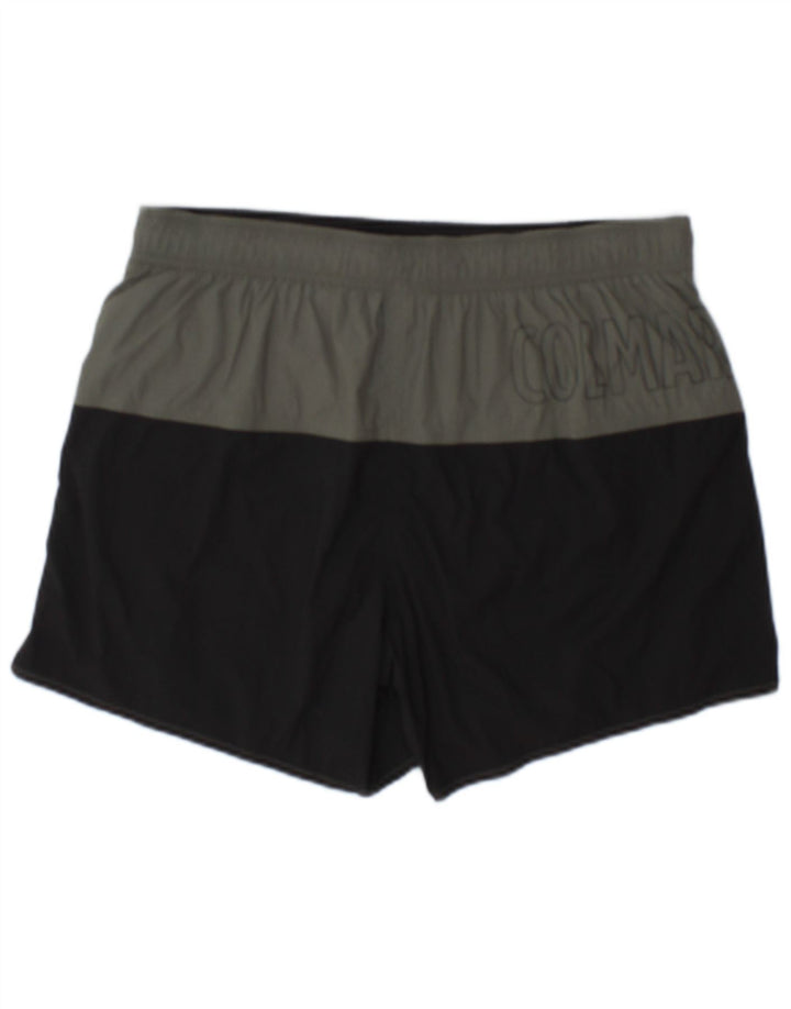 Colmar Short de Sport Graphique IT 50 Homme Gris Moyen Colourblock