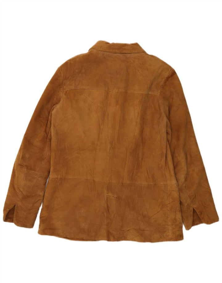 Conbipel Veste En Daim Femme IT 44 Beige Moyen