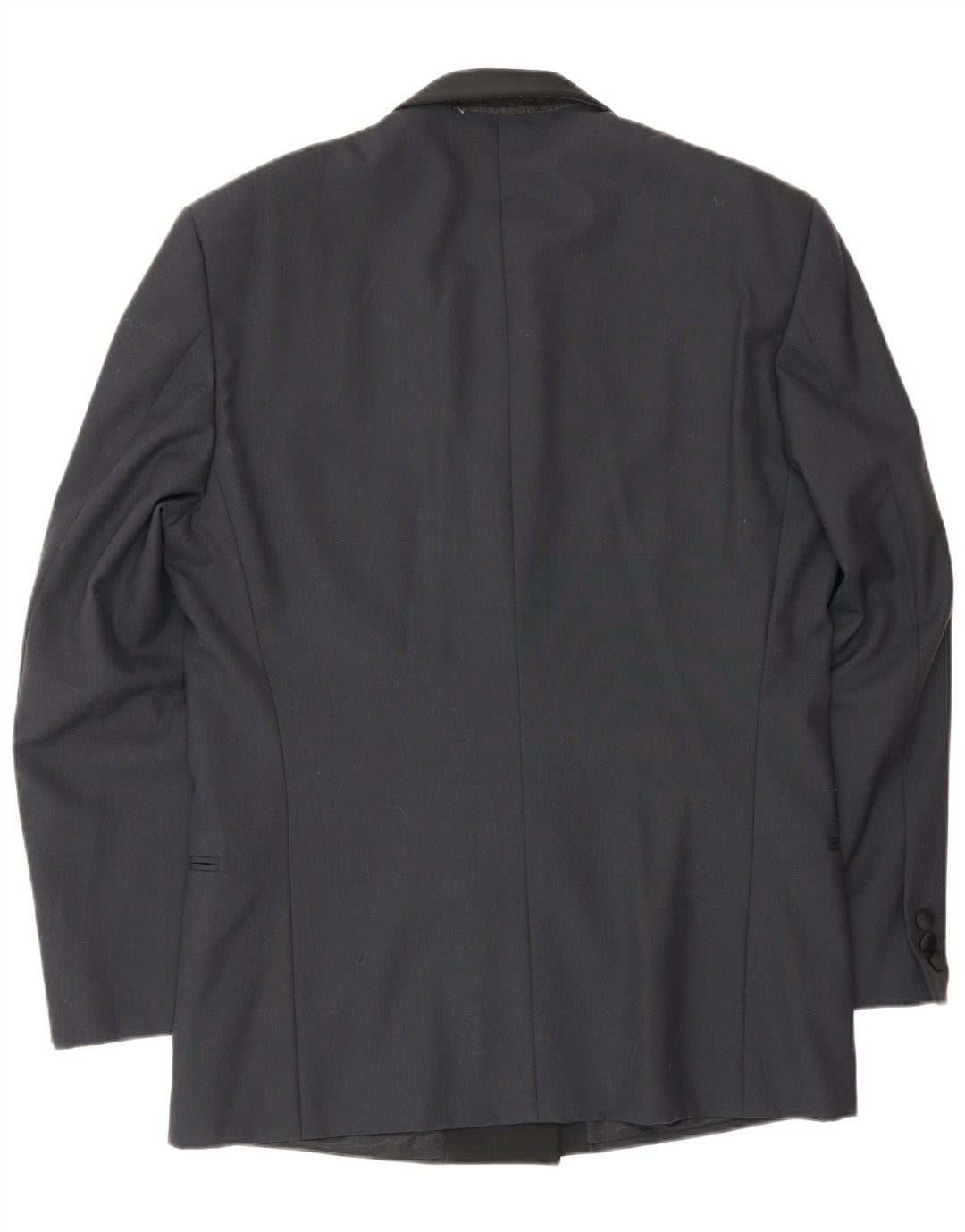 Profilo Veste Blazer Croisée Homme IT 48 Laine Vierge Noir Moyen