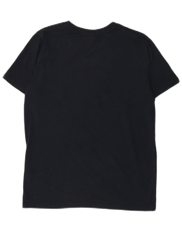 Abercrombie & Fitch T-shirt graphique pour garçon 15-16 ans Bleu marine Coton