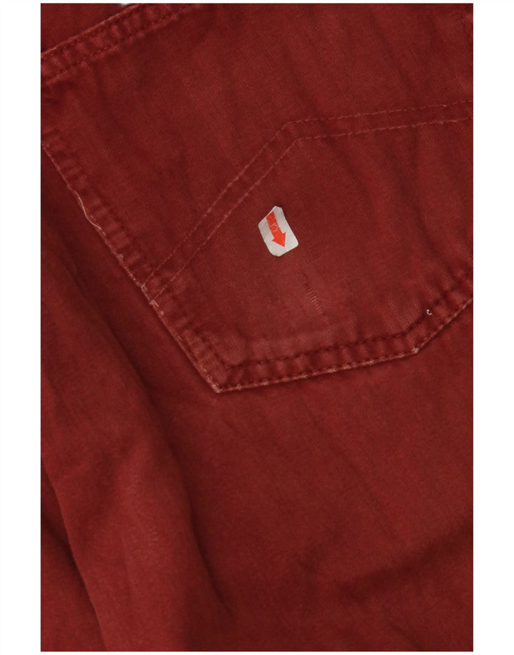 MARLBORO CLASSICS Pantalon décontracté droit pour homme W33 L29 Coton marron