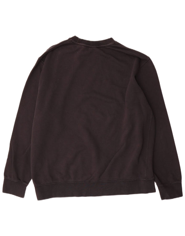 Nike Sweat-shirt pour homme en coton noir 2XL