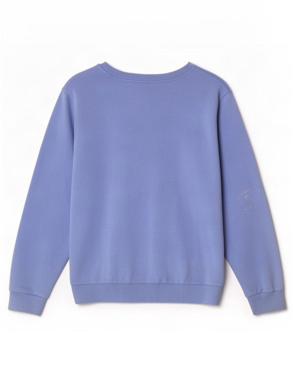 Marks & Spencer Sweat-shirt pour femme UK 20 2XL Bleu Coton